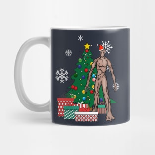 Groot Around The Christmas Tree Mug